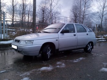 499 р. Пороги накладки Катран Лада Приора 2171 универсал дорестайлинг  (2008-2014) (Неокрашенные)  с доставкой в г. Пермь. Увеличить фотографию 6