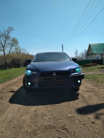 689 р. Центральные воздуховоды Evo на автомобиль Mitsubishi Lancer 10 CY седан рестайлинг (2011-2017)  с доставкой в г. Пермь. Увеличить фотографию 5