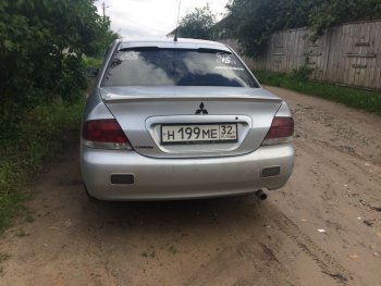 3 899 р. Лип спойлер Evo  Mitsubishi Lancer  9 CS (2003-2009) седан 1-ый рестайлинг, седан 2-ой рестайлинг (Неокрашенный)  с доставкой в г. Пермь. Увеличить фотографию 9