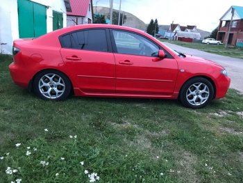 4 549 р. Пороги накладки Сток 2л Mazda 3/Axela BK дорестайлинг, хэтчбэк (2003-2006) (Неокрашенные)  с доставкой в г. Пермь. Увеличить фотографию 14