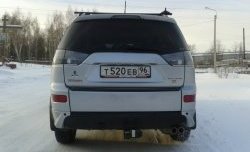 4 099 р. Клыки на задний бампер Centre Tuning Mitsubishi Outlander XL (CW)  дорестайлинг (2005-2009) (Неокрашенная)  с доставкой в г. Пермь. Увеличить фотографию 6
