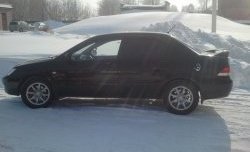 4 099 р. Средний спойлер 2.0 стандарт  Mitsubishi Lancer  9 CS (2003-2009) седан 1-ый рестайлинг, седан 2-ой рестайлинг (Без места под стоп-сигнал, Неокрашенный)  с доставкой в г. Пермь. Увеличить фотографию 6