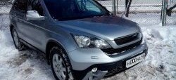 1 299 р. Реснички Sport на фары  Honda CR-V  RE1,RE2,RE3,RE4,RE5,RE7 (2007-2010) дорестайлинг (Неокрашенные)  с доставкой в г. Пермь. Увеличить фотографию 2
