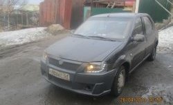 4 249 р. Передний бампер Классик 2 Renault Logan 1 дорестайлинг (2004-2010) (Неокрашенный)  с доставкой в г. Пермь. Увеличить фотографию 5