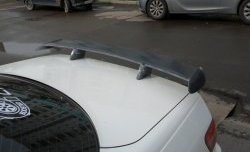 3 099 р. Низкий универсальный спойлер Кураж Hyundai I40 1 VF дорестайлинг седан (2011-2015) (Без места под стоп сигнал, Неокрашенный)  с доставкой в г. Пермь. Увеличить фотографию 8