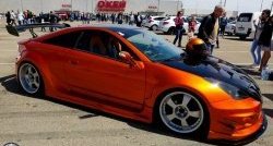 9 999 р. Передние крылья K1 Style wide body Toyota Celica T230 (1999-2006)  с доставкой в г. Пермь. Увеличить фотографию 9