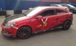 4 749 р. Накладка переднего бампера Global Tuning Opel Astra H GTC хэтчбек 3 дв. дорестайлинг (2004-2006) (Неокрашенная)  с доставкой в г. Пермь. Увеличить фотографию 10