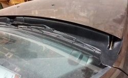 2 269 р. Обтекатель дворников (жабо) RA (из 2-х элементов) Renault Duster HS дорестайлинг (2010-2015)  с доставкой в г. Пермь. Увеличить фотографию 4