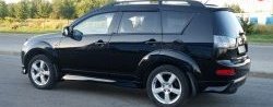 4 099 р. Клыки на задний бампер Centre Tuning Mitsubishi Outlander XL (CW)  дорестайлинг (2005-2009) (Неокрашенная)  с доставкой в г. Пермь. Увеличить фотографию 8