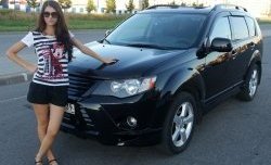 679 р. Радиаторная решётка Sport Mitsubishi Outlander XL (CW)  дорестайлинг (2005-2009) (Неокрашенная)  с доставкой в г. Пермь. Увеличить фотографию 9
