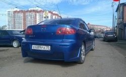 5 349 р. Задний бампер Mazda Speed Mazda 3/Axela BK дорестайлинг седан (2003-2006) (Неокрашенный)  с доставкой в г. Пермь. Увеличить фотографию 6