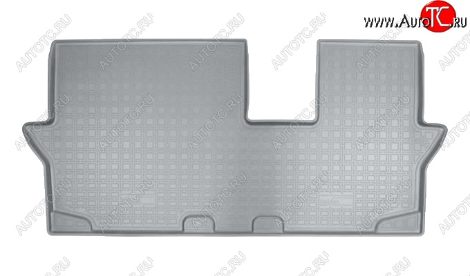 1 799 р. Коврик салонный Noplast (3-ий ряд)  GAC GS8 (2016-2023) (Серый)  с доставкой в г. Пермь