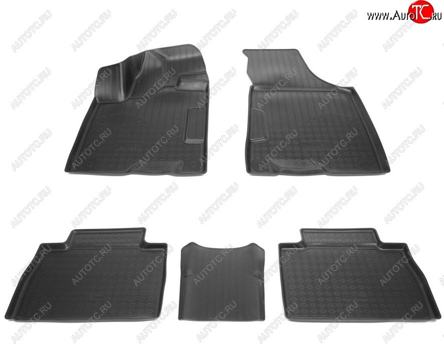 3 169 р. Коврики салона Norplast (3D, полимерные) GAC GS8 (2016-2023)  с доставкой в г. Пермь