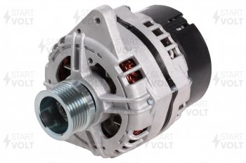 4 899 р. Генератор (105A / 14В / поликлиновой ремень) (ДВС 4216) START VOLT ГАЗ 3102 Волга (1981-2008)  с доставкой в г. Пермь. Увеличить фотографию 4