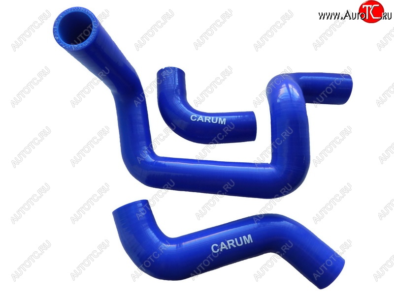 2 569 р. Патрубки радиатора (CHRYSLER силикон) CARUM  ГАЗ 31105  Волга (2003-2009) дорестайлинг, рестайлинг (комплект 3 шт.)  с доставкой в г. Пермь