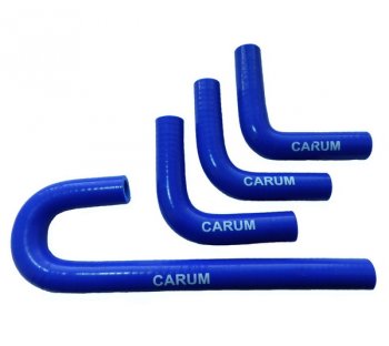 Патрубки радиатора печки (CHRYSLER) CARUM ГАЗ 31105  Волга (2003-2009) дорестайлинг, рестайлинг (комплект 4 шт.)