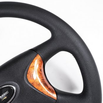 3 899 р. Рулевое колесо ClassicDelux (Ø420 мм)  ГАЗ 3306 - Соболь  2752 (Дерево)  с доставкой в г. Пермь. Увеличить фотографию 4