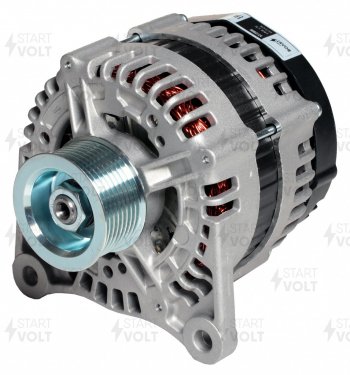 Генератор (100A / 14В / разъём - болт) (ДВС Cummins ISF 2.8) START VOLT ГАЗ Соболь 2217 автобус дорестайлинг  (1998-2002)