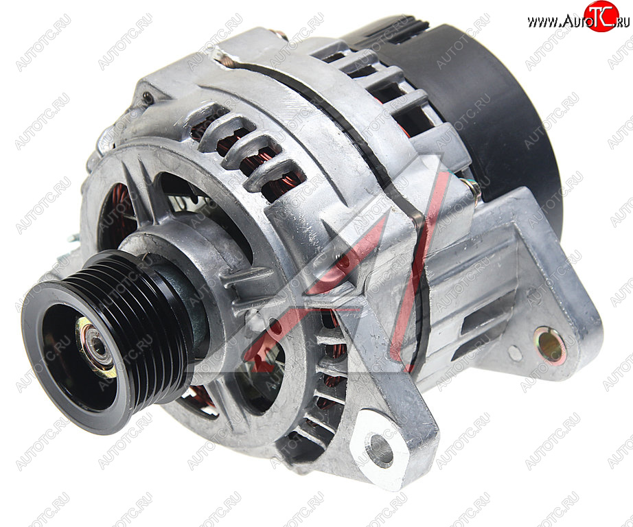 8 099 р. Генератор СТАРТВОЛЬТ (135А, 14V, шкив поликлиновой) ГАЗ ГАЗель 3302 дорестайлинг шасси (1994-2002)  с доставкой в г. Пермь