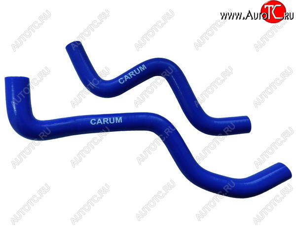 1 029 р. Патрубки радиатора печки (отв/подвод силикон) CARUM  ГАЗ ГАЗель  2705,Бизнес (2010-2025) 2-ой рестайлинг цельнометаллический фургон (комплект 2 шт.)  с доставкой в г. Пермь