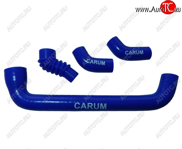 569 р. Патрубки РХХ (дв.ЗМЗ-406 силикон) CARUM ГАЗ Соболь 2217 автобус дорестайлинг  (1998-2002) (комплект 4 шт.)  с доставкой в г. Пермь