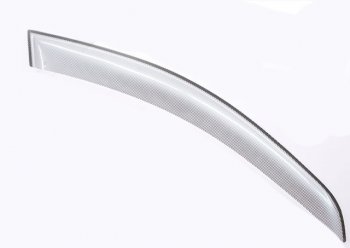 Дефлектора окон (автобус) CA-Plastic ГАЗ ГАЗель Next  A60,A63, A64 (2014-2021) автобус (Шелкография серебро)