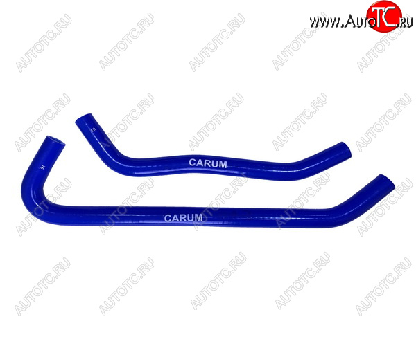 1 259 р. Патрубки радиатора печки (Cummins для Webasto, силикон) CARUM  ГАЗ ГАЗель ( 3302,  3302,Бизнес) - ГАЗель Next ( A21,A22, С41, С42,  A21,A22, С41, С42, Фермер) (комплект 2 шт.)  с доставкой в г. Пермь