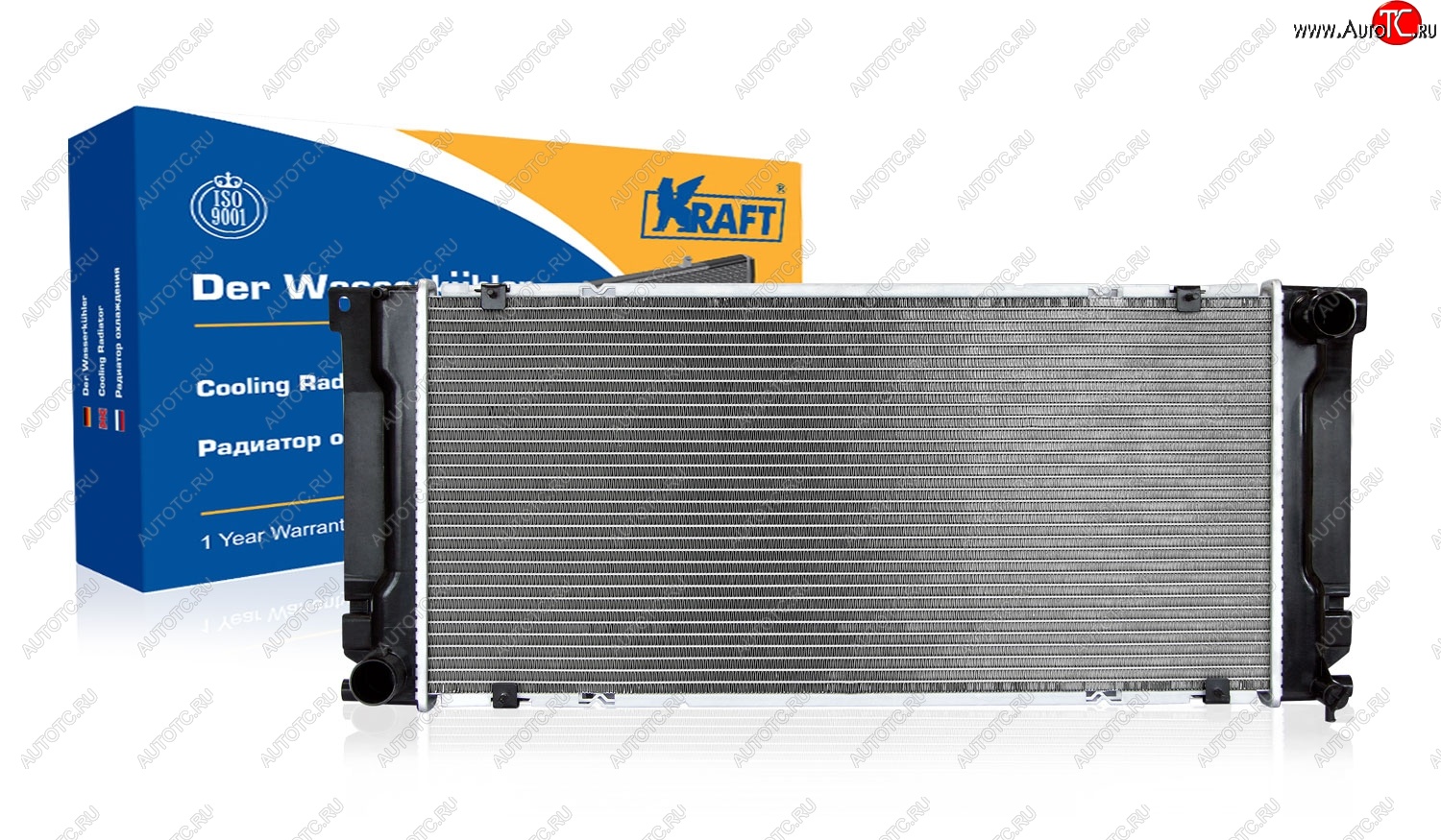 9 249 р. Радиатор двигателя KRAFT (дв. Cummins ISF 2.8S, Евро-4, технология NOC) ГАЗ ГАЗель 3302 дорестайлинг шасси (1994-2002)  с доставкой в г. Пермь
