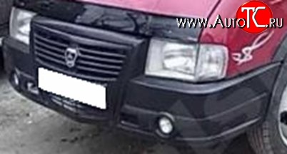 2 949 р. Передний бампер Бизнес ГАЗ Соболь 2217 автобус дорестайлинг  (1998-2002) (Неокрашенный)  с доставкой в г. Пермь