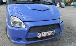 3 999 р. Передний бампер Митцубиси ГАЗ Баргузин 2217 автобус 2-ой рестайлинг (2010-2025) (Неокрашенный)  с доставкой в г. Пермь. Увеличить фотографию 2