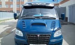 3 519 р. Пластиковый капот Super-Sport  ГАЗ Баргузин  2217 автобус - Соболь ( 2217 автобус,  2752,  2310,  2217 Бизнес автобус,  2752,Бизнес,  2310,Бизнес) (Неокрашенный)  с доставкой в г. Пермь. Увеличить фотографию 3