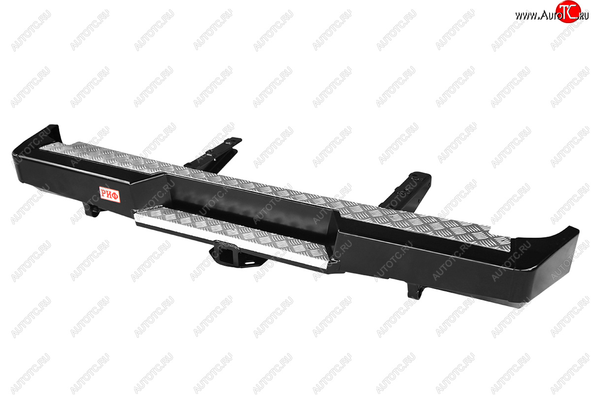 50 399 р. Бампер задний силовой (лифт 50 мм) РИФ  ГАЗ Соболь  2752 (1998-2002) дорестайлинг цельнометаллический фургон (С квадратом под фаркоп)  с доставкой в г. Пермь