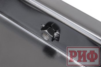 5 789 р. Защита радиатора РИФ ГАЗ Соболь 2752 дорестайлинг цельнометаллический фургон (1998-2002) (лифт +50 мм)  с доставкой в г. Пермь. Увеличить фотографию 6