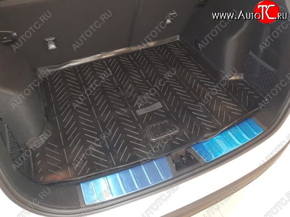 1 379 р. Коврик багажника Aileron Geely Coolray SX11 дорестайлинг (2018-2023)  с доставкой в г. Пермь