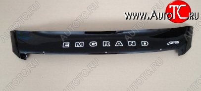 999 р. Дефлектор капота Russtal (короткий) Geely Emgrand X7 дорестайлинг (2011-2015)  с доставкой в г. Пермь