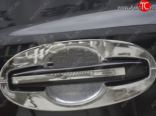 2 849 р. Накладки под ручки дверей (мыльницы) СТ Geely GX7 (2011-2015) (Неокрашенные)  с доставкой в г. Пермь