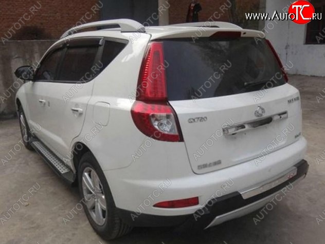 9 099 р. Накладка на задний бампер СТ Geely GX7 (2011-2015) (Неокрашенная)  с доставкой в г. Пермь