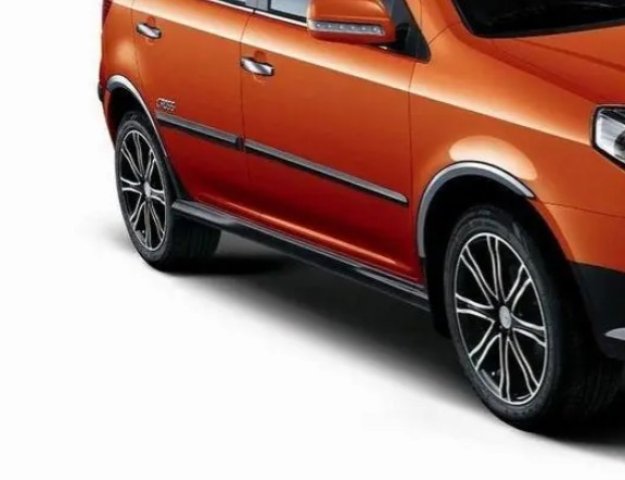1 459 р. Правый пластиковый порог GEELY Geely MK Cross (2011-2016)  с доставкой в г. Пермь