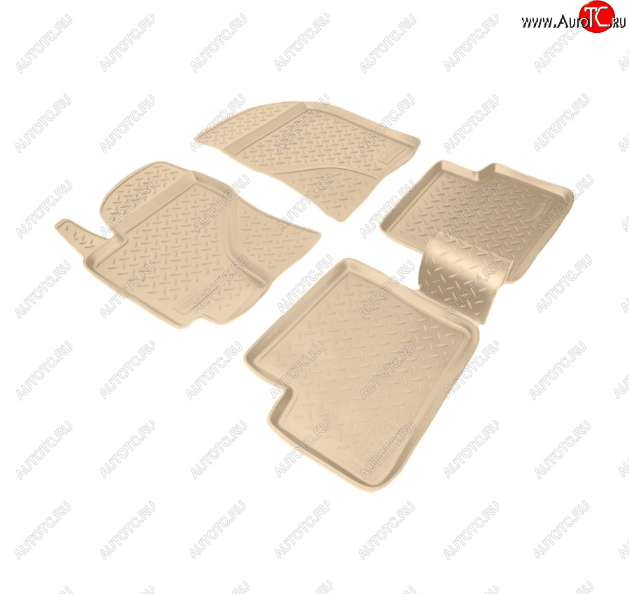 2 759 р. Коврики салона Norplast Unidec  Geely Vision  FC1 (2006-2014) (Цвет: бежевый)  с доставкой в г. Пермь