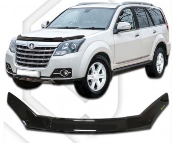 Дефлектор капота CA-Plastic Great Wall Hover H3 (2014-2016)  рестайлинг