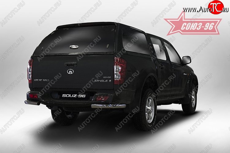10 799 р. Защита заднего бампера из боковых уголков (d60) Souz-96 Great Wall Wingle 5 (2011-2017)  с доставкой в г. Пермь