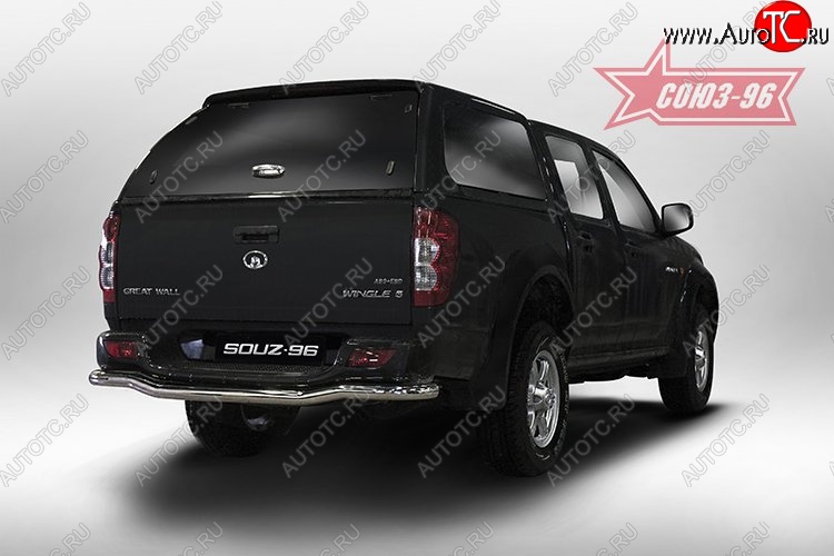 11 384 р. Защита заднего бампера d60 Souz-96 Great Wall Wingle 5 (2011-2017)  с доставкой в г. Пермь
