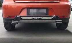14 999 р. Накладка на задний бампер СТ Great Wall Hover M4 (2012-2016) (Неокрашенная)  с доставкой в г. Пермь. Увеличить фотографию 3