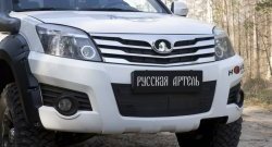 2 349 р. Защитная сетка решетки переднего бампера РА  Great Wall Hover H3 (2010-2014)  дорестайлинг  с доставкой в г. Пермь. Увеличить фотографию 3