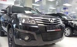 1 469 р. Сетка на бампер Russtal (черная) Great Wall Hover H3  дорестайлинг (2010-2014)  с доставкой в г. Пермь. Увеличить фотографию 4