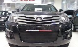 1 469 р. Сетка на бампер Russtal (черная) Great Wall Hover H3  дорестайлинг (2010-2014)  с доставкой в г. Пермь. Увеличить фотографию 6
