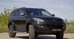 18 649 р. Расширители колесных арок RA (комплект)  Great Wall Hover H5 (2010-2017) (Поверхность шагрень)  с доставкой в г. Пермь. Увеличить фотографию 2