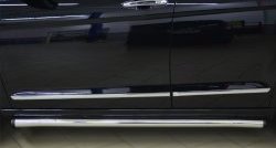 70 999 р. Защита порогов из круглой трубы диаметром 63 мм Russtal Great Wall Hover H6 (2012-2016) (Защита порогов с со скосами на торцах (вариант 1))  с доставкой в г. Пермь. Увеличить фотографию 5