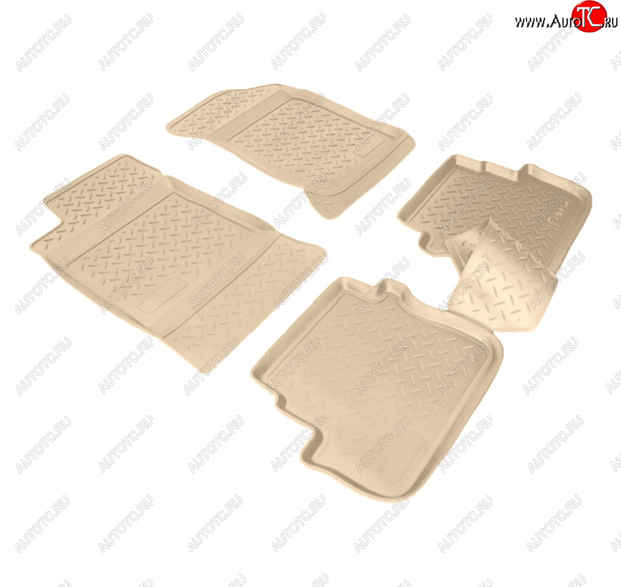 2 759 р. Коврики салона Norplast Unidec  Great Wall Safe (2001-2010) (Цвет: бежевый)  с доставкой в г. Пермь