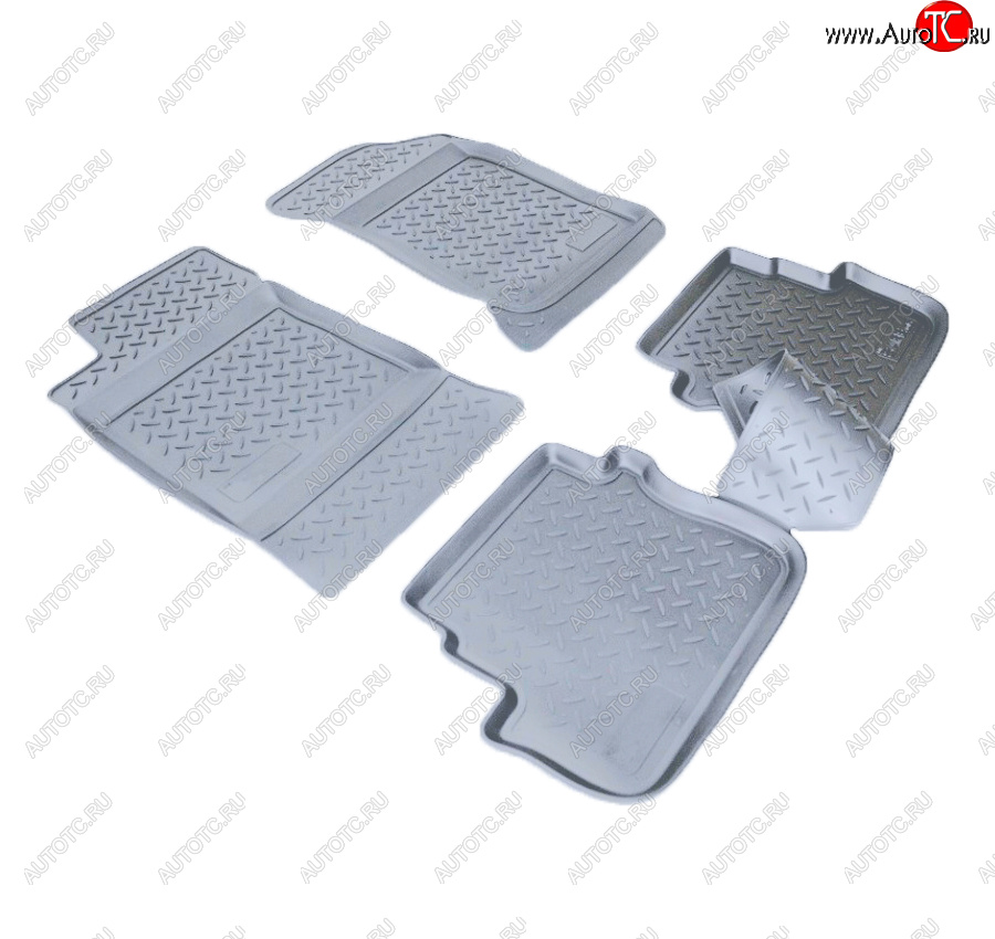 2 759 р. Коврики салона Norplast Unidec  Great Wall Safe (2001-2010) (Цвет: серый)  с доставкой в г. Пермь